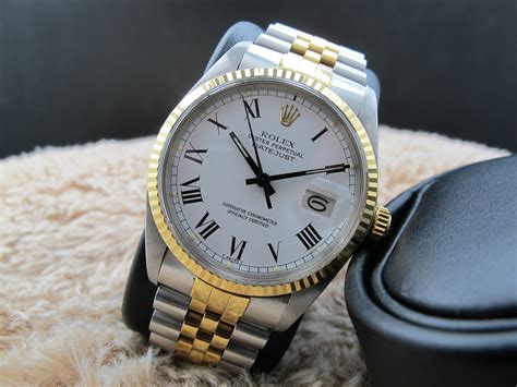 white buckley dial two tone rolex|rolex datejust buckley dial.